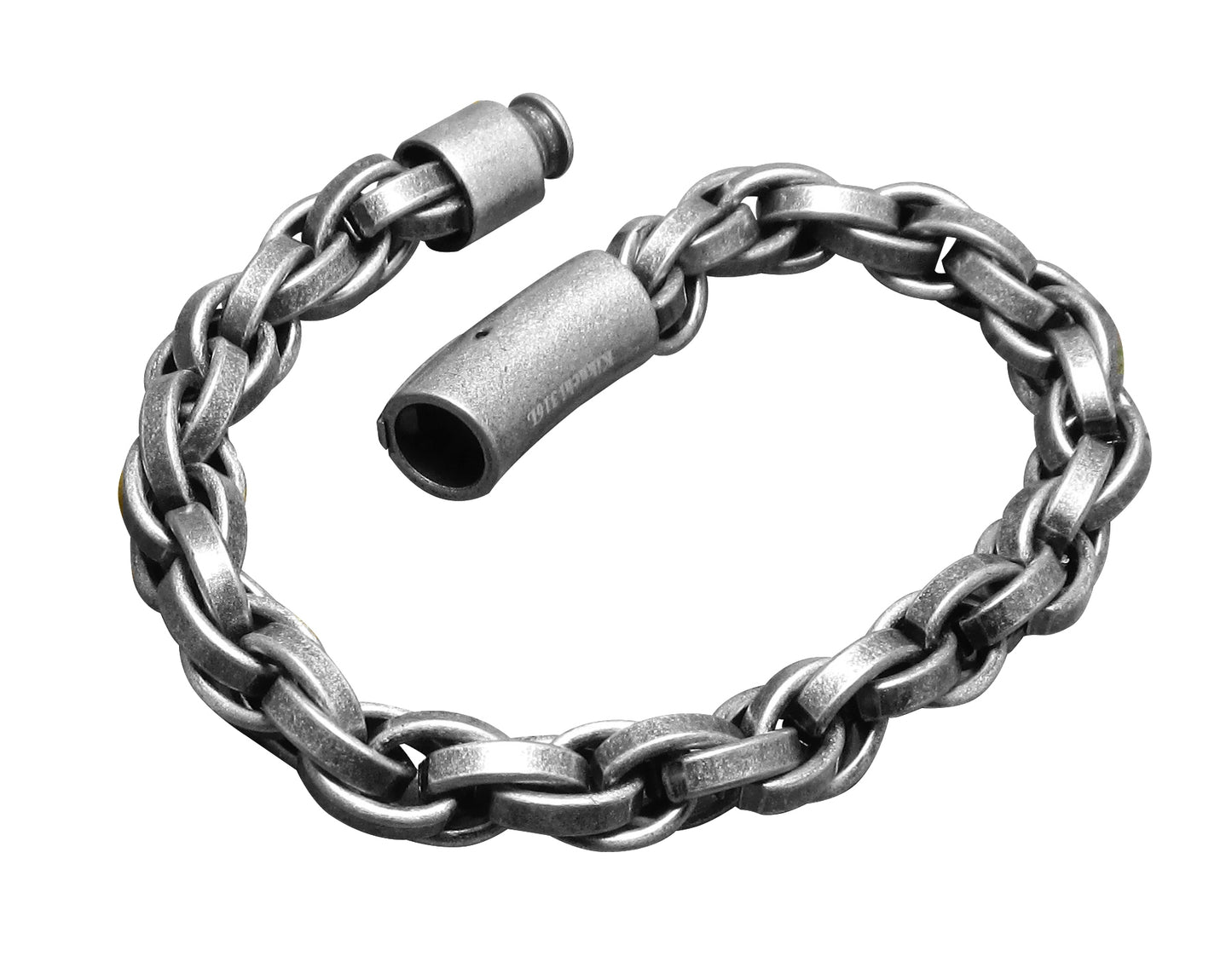 ⚜️ Männer Armband Edelstahl Armkette Herren Silber Modern Vintage Stil 20 / 21,5 / 23 cm